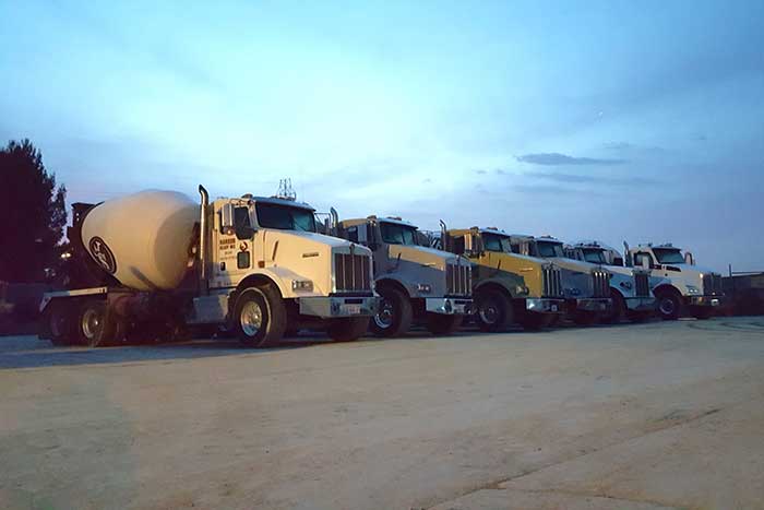 Harbor Ready Mix trucks