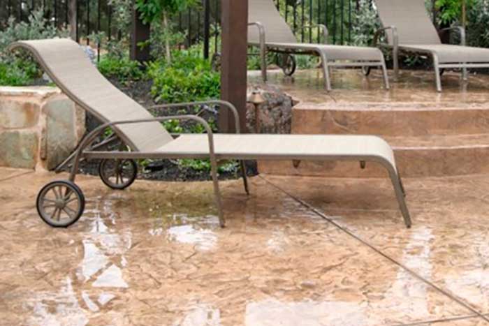 Stamped concrete